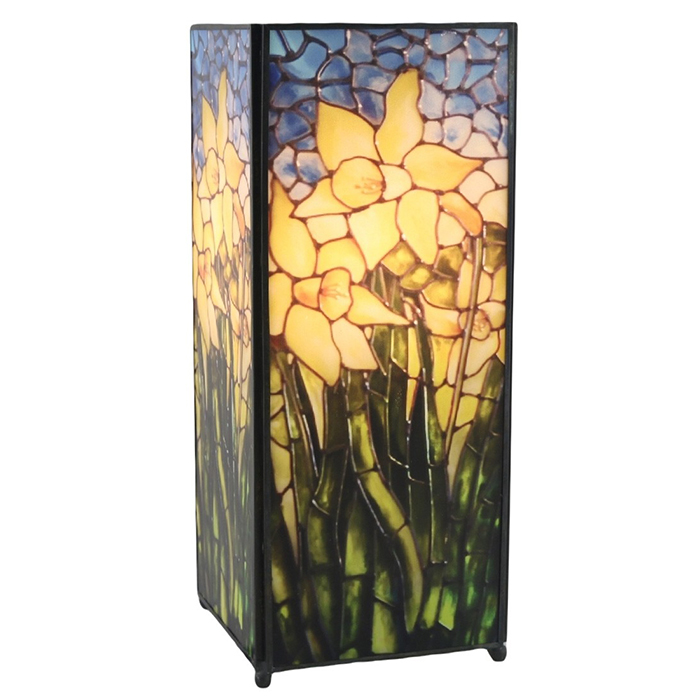 Daffodil Square Lamp Screen Printed